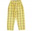Piupiuchick,unisex trousers | yellow checkered